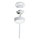 Eterna CR10PW Pre-Wired Plug In Ceiling Rose