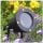 Deltech DL-GL01 Black IP54 Rated Garden Spike Light Fitting
