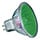 Green 12 Volt 20 Watt Gx5.3 MR16 Halogen Spot Bulb