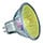 Yellow Coloured 12 volt 20 watt Halogen Dichroic Light Bulb