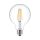 Philips Classic LEDglobe ES-E27mm Clear Filament 120mm 5.9 watt Dimmable LED Globe - Replaces 60W