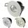 7 watt Dimmable Integrated LED Downlight With 3 Bezels & Colour LEDs