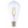6 watt ST64 BC-B22mm Clear Dimmable Filament Squirrel Cage LED Bulb