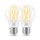 Philips WiZ Warm to Daylight White ES-E27mm 7 watt Clear Dimmable Tunable Colour Selectable 2700-6500k Smart GLS LED Bulb