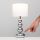 Marissa Chrome 35cm Touch Table Lamp White Shade