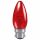 Crompton FIRCAN40BC 40 watt BC-B22mm Amber/Red Fireglow Candle Light Bulb