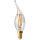 Girard Sudron 713171 Clear 4 watt SES-E14mm Bent Tipped LED Candle