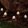Set Of 12 Outdoor Solar Powered Forest Mushroom Lights