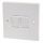 Pack of 10 Standard White 2 Gang Light Switches