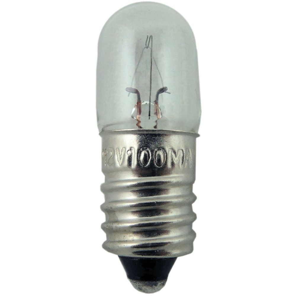 10x 1446 Miniature Light Bulb Screw Lamp Mini Auto E10 Replacement lights 12v 