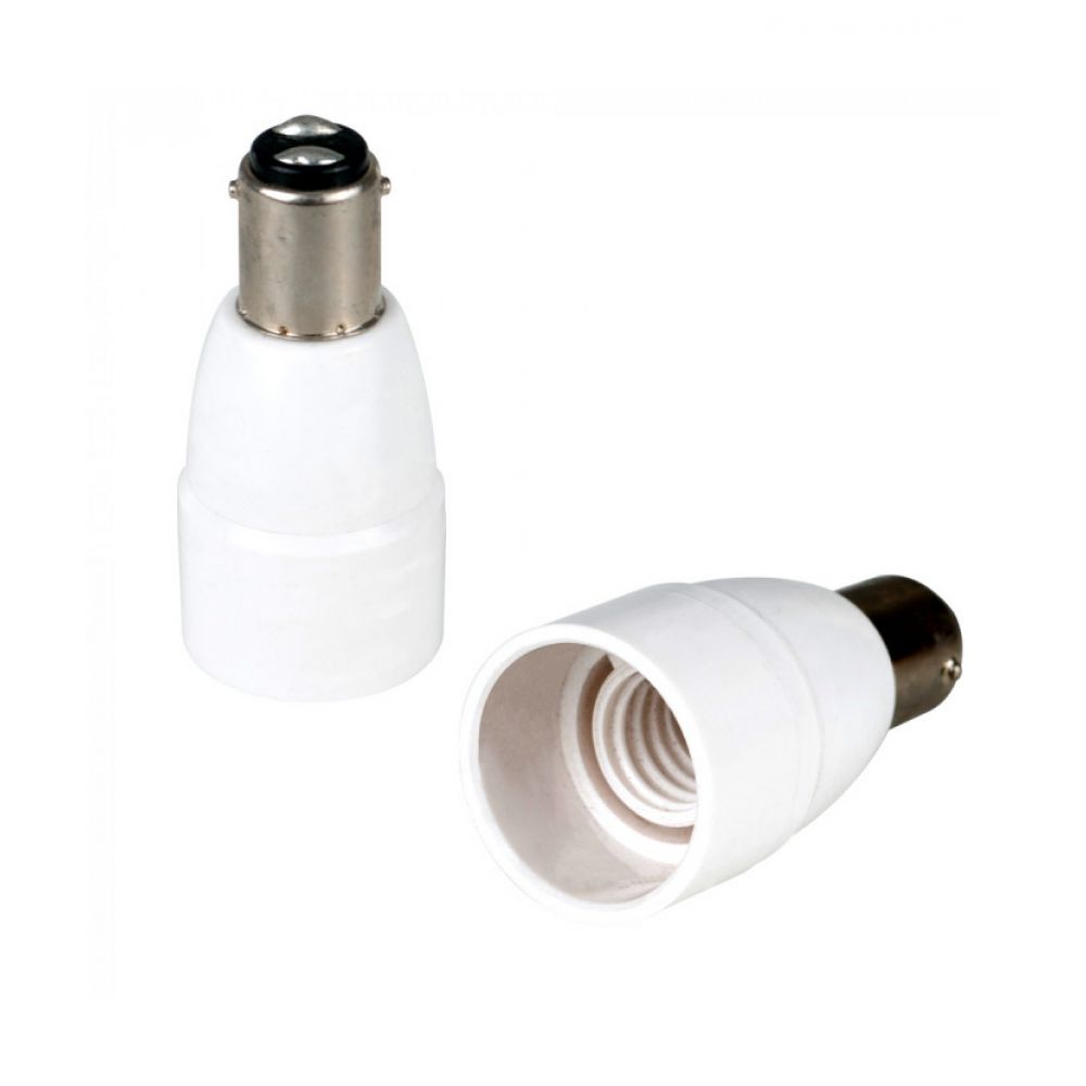 SBC-B15d to SES-E14 Lamp Socket Converter