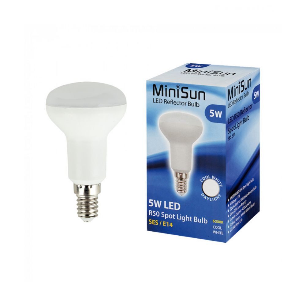 Minisun R50 5 Watt LED Daylight Reflector Spotlight Bulb