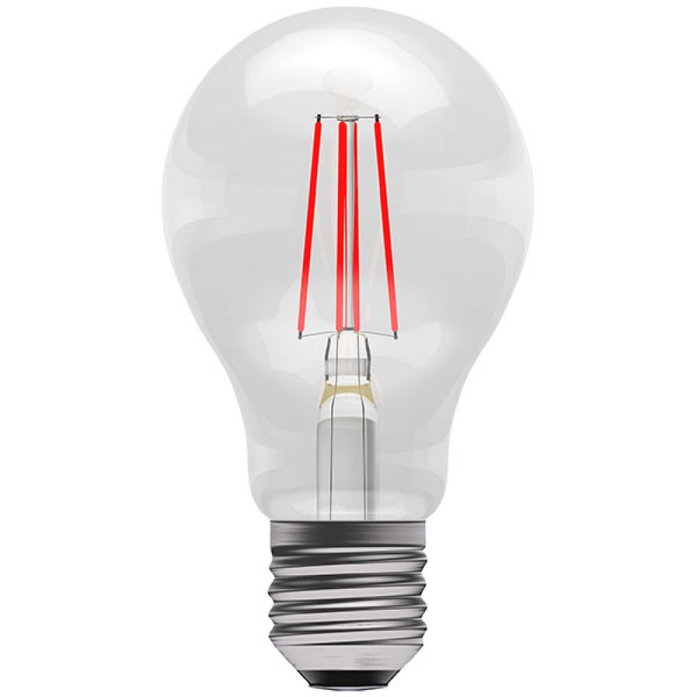 BELL 60066 4 watt ES-E27mm Red Coloured LED Filament GLS Bulb