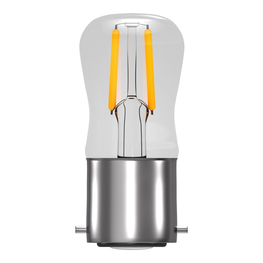 BELL 60221 2 watt BC-B22mm Dimmable Traditional Filament Style LED Pygmy Lamp