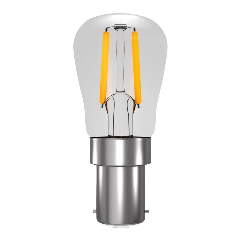 BELL 60166 2 watt SBC-B15mm Traditional Filament Style LED Pygmy Lamp