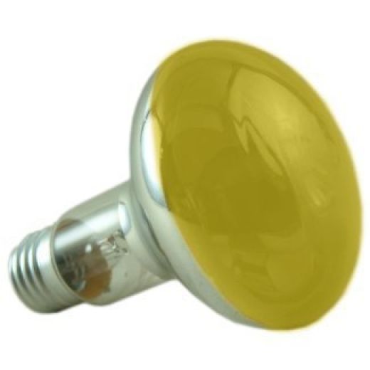 60 watt ES-E27mm Yellow Reflector Light Bulb
