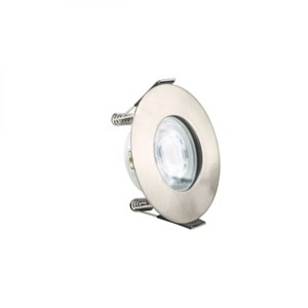 Integral ILDLFR70D036 400LM 4000k Fire Rated Satin Nickel Round Dimmable Downlight