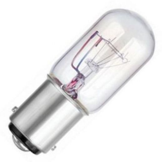 15W Clear Pygmy BulbsAppliance Lamp 240VBC SBC SESPacks of 2 