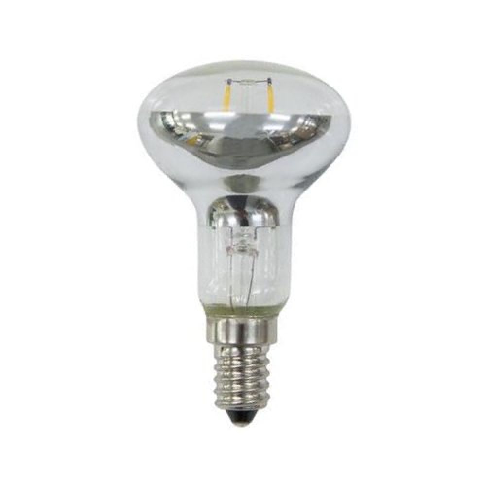 R50 E14 2 Watt Warm White LED Clear Reflector Bulb