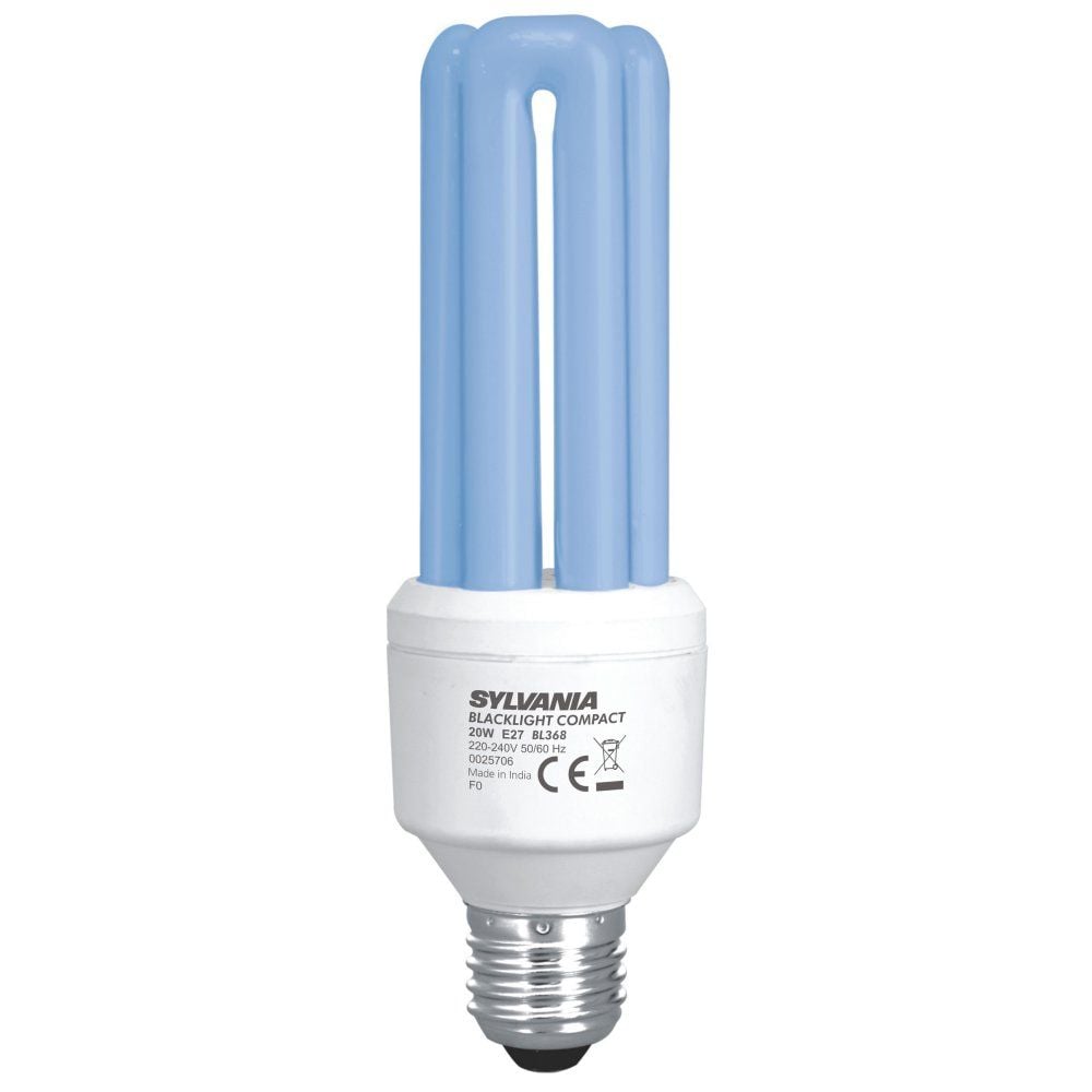 Sylvania 0025706 20 watt ES-E27 Blacklight BL360 UV Light Bulb