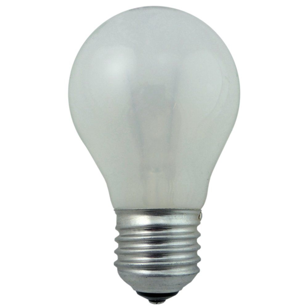40 watt ES-E27mm Opal Rough Service GLS Light Bulb