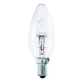 42 Watt SES-E14mm Small Screw Clear Energy Saving Halogen Candle Light Bulb
