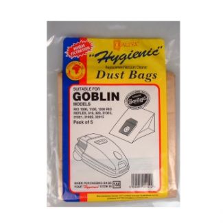 Goblin Rio Vacuum Cleaner Bags (5 pack) SDB144