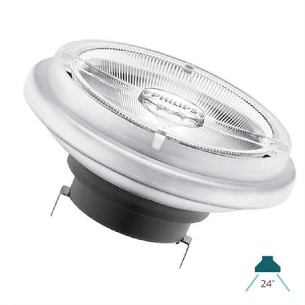 Bewijzen Hoeveelheid van Uitputting Philips MASTER LEDspotLV 11-50 watt 24 Degree AR111 LED Lamp