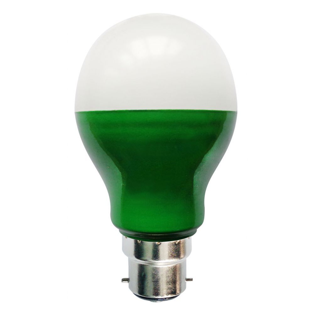 Bell 05749 5 watt BC-B22mm Green GLS LED Light Bulb