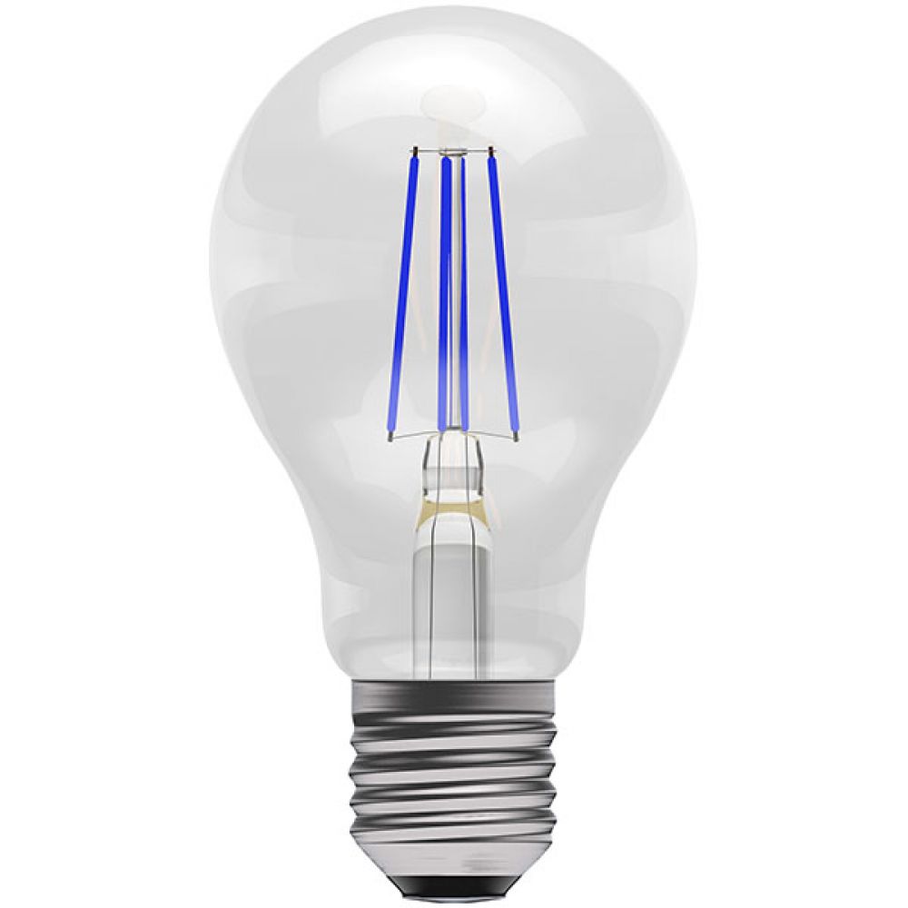 BELL 60062 4 watt ES-E27mm Blue Coloured LED Filament GLS Bulb