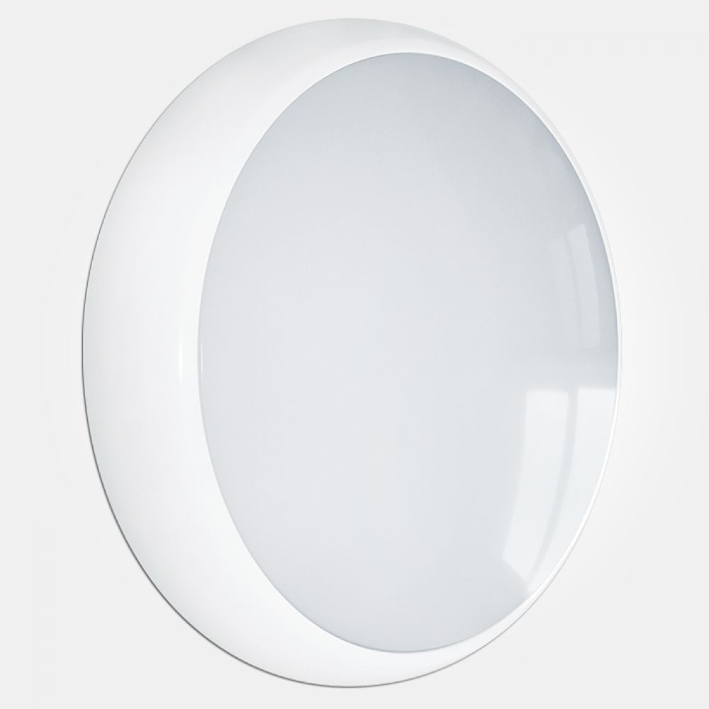 Chara Colour Temperature Selectable Emergency 14W Circular LED Ceiling/Wall Light