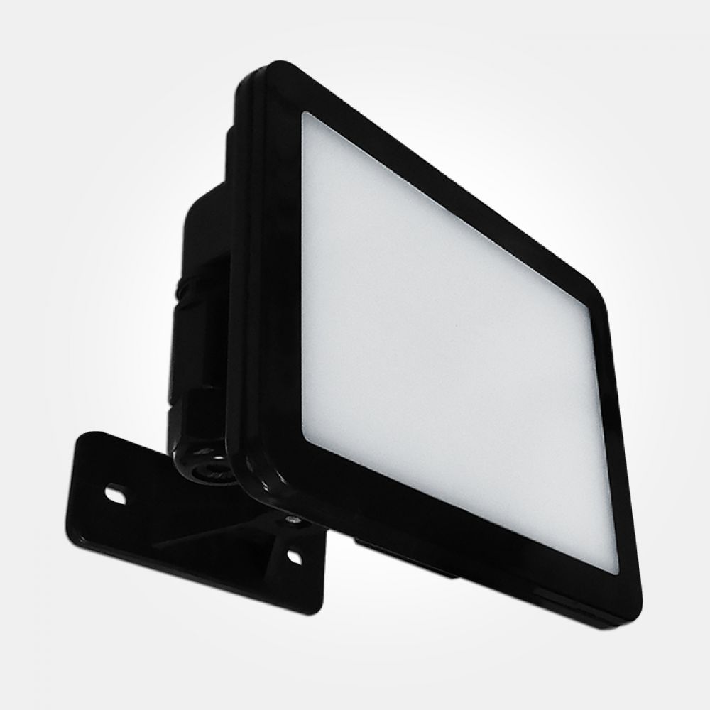 Eterna FLD10BK Black 10w Super Slim Tablet LED Cool White Floodlight