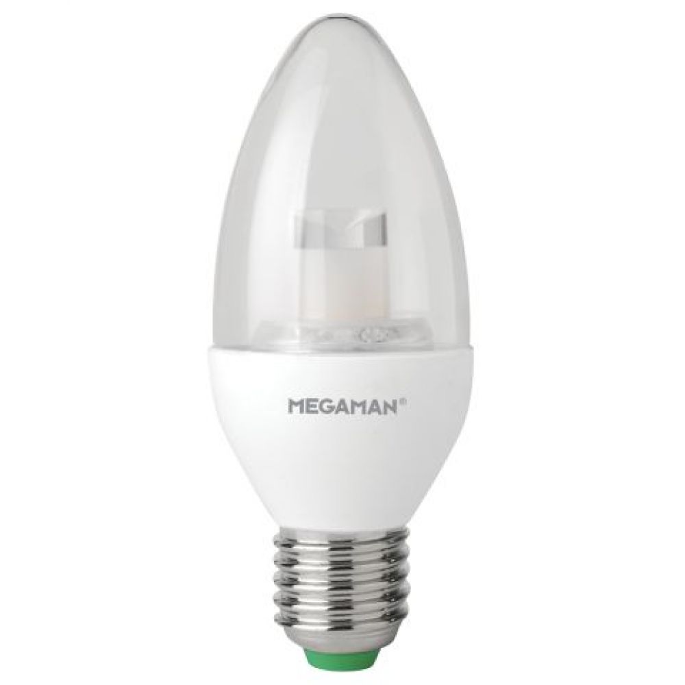 Megaman 143629 6 watt ES-E27mm Clear Dimmable LED Candle Bulb