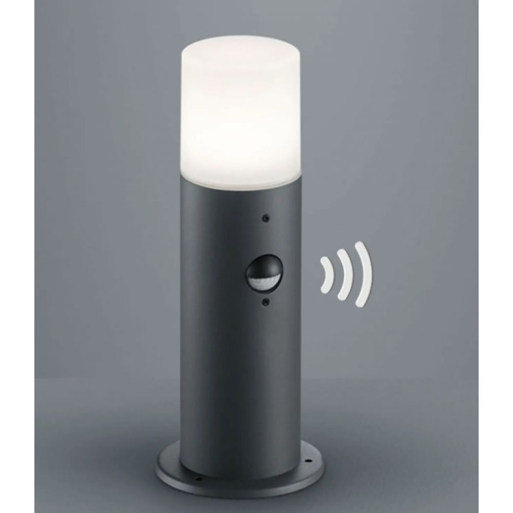 Hoosic Small Outdoor Post Light With PIR Sensor