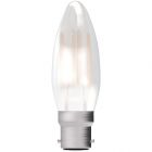 Bell 05127 4 Watt BC Satin Filament LED Candle Bulb