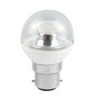 Bell 05147 4w BC-B22mm Clear Dimmable LED Golfball Bulb - Cool White
