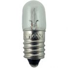 12 volt 1.2 Watt MES-E10 Tubular Miniature Light Bulb