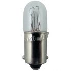 Type R10 10x28mm Ba15 MBC Tubular 130v 2.6 Watt Miniature Panel Lamp