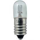24 volt 3 watt MES-E10 R10 Tubular Miniature Light Bulb