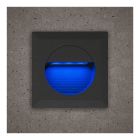 Astro Grey Square Guide Light With Blue LED Light