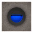Astro Grey Circular Guide Light With Blue LED Light