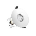 Integral ILDLFR70D020 Evofire Fire Rated Downlight Round Polished Chrome +GU10 Holder & Insulation Guard