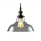 Wallace Steam Punk Pendant Light with Glass Shade