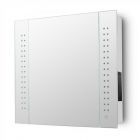 Minisun Stellar Battery Operated 4W LED IP44 Bathroom Mirror Cabinet
