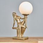 Matilda Gold Art Deco Table Lamp