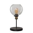 Sheridan Steampunk Table Lamp With Clear Glass Shade