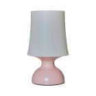 Colmar IP44 Pink Battery Powered Touch Table Lamp