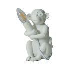 Baby Monkey Table Lamp - White