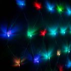 Festive IP44 Rated 3 Metre by 2 Metre Indoor And Outdoor Multi Coloured LED Net Light