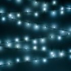 IP44 Rated Indoor and Outdoor Festive Cool White LED Bubble String Lights